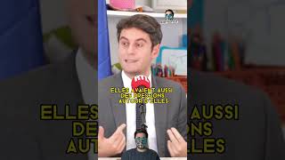 L'ANECDOTE DU MINISTRE GABRIEL ATTAL SUR SON INTERDICTION DU PORT DE L'ABAYA DANS LES ECOLES !