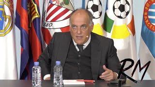 La Superliga Europea está MUERTA, es RIDÍCULA: Javier Tebas