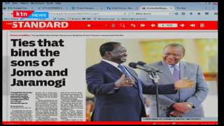 Uhuru and Raila are friends - dont be fooled