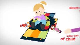 Kit de actividades y terapia portátil Playpack, sentado