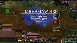 Paladin AoE // Timbermaw Rep Grind (Felwood) // Classic Wow