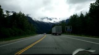 Driving to Glacier Park from Revelstoke