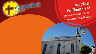 Altjahresgottesdienst am 31.12.2022 aus dem Gemeindehaus Stadt