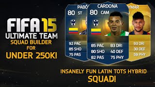 THE CHEAP TOTS JAMES RODRIGUEZ! INSANELY FUN LATIN TOTS HYBRID!! | Squad Builder #85