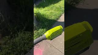 Ryobi Trimmer 40v  SMOKING!!!!!