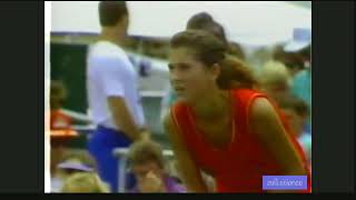 FULL VERSION Seles vs Evert 1989 Virginia Slims of Houston