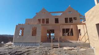 Frame To Finish - Sheathing & Framing- Drone Tour of Long Island Build!