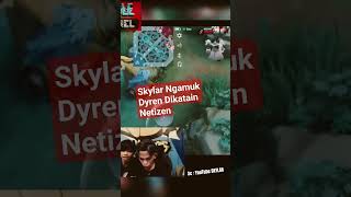 Momen Skylar Marahin Netizen