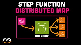 Big Data Processing Using Distributed Maps and AWS Step Functions (S3 + Lambda)