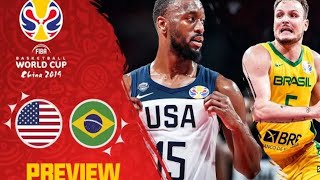 Usa - Brazil Highlights | EUA-Brasil Destaques FIBA Basketball World Cup 2019