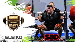 Asian Equipped Powerlifting Championship 2023 -  Men 93kg, All age groups