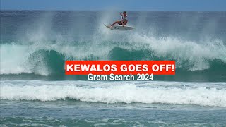 South Shore GOES OFF for the HAWAII Grom Search at Kewalos Girls u16 Semi and Finals