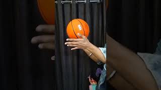 How to Spin the ball #basketball #cooltrick #ball#spinning