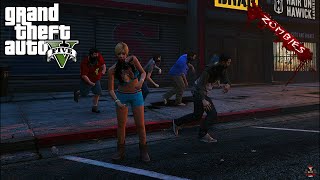 GTA 5 - TRACEY Becomes A ZOMBIE | GTA 5 MODS