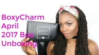 BoxyCharm April 2017 Box Unboxing & Swatches/Jungle Barbie