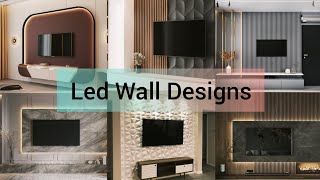 Modern Led Wall Designs | Wall led design ideas