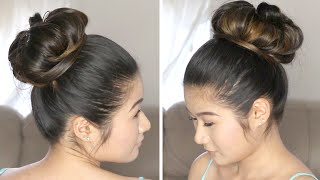 Clean & Voluminous Princess Party Bun - All Things Hair | Eva Chung