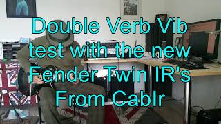 Axe FX II: Double Verb Vib sim with the new Fender Tweed IR's from CabIr