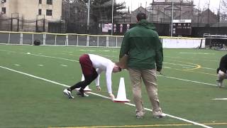 Fordham Pro Day: L-Cone Drill