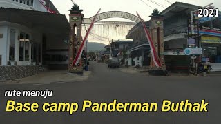 Jalur Menuju Base camp Panderman Buthak Motovlog