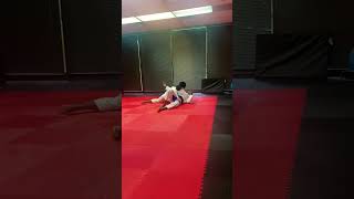 O-Soto Gari into Kesa Gatame