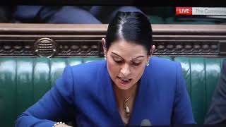 Priti Patel speaking in Commons on visas for Ukraine refugees