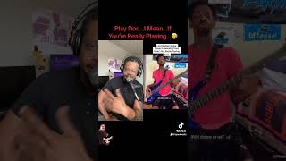 Only On Tik Tok #musicians #bassplayers #reactionvideo #tiktokvideo #toofunny