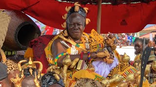 Otumfuo Osei Tutu arrival at Cape Coast proves he is the Greatest King on Earth born with Wisdom