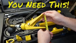 Daytona 4 Ton Professional Hydraulic Body Repair Kit Review, Hydraulic Ram Porta Power Kit NTDT