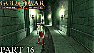 God Of War Chains Of Olympus: Walkthrough Gameplay Part -16 60FPS (PSP)