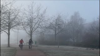 Foggy Morning in Germany || Mie Ayam Rica Rica || Spicy Chicken Noodle