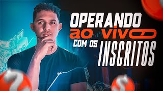 POCKETOPTION - 🤑OPERANDO com INSCRITOS- alavancando 5 dolares