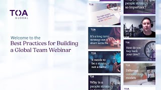 Best Practices for Building a Global Team Webinar