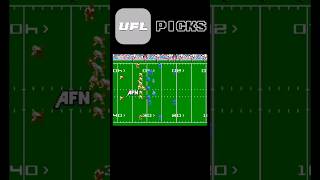 My Week 1 #UFL #Football Picks #shorts #XFL|#USFL|#AFN🏈#TecmoSuperBowl Meets #UFL