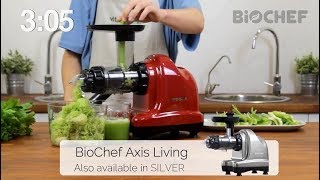 BioChef Axis - Cold Press Juicer and Living Food Processor