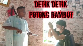 potong rambut || detik detik potong rambut || @didinlampar751