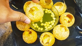 Pani puri recipe | टेस्टी पानीपूरी गोलगप्पा झटपट बनाये | Tasty pani recipe