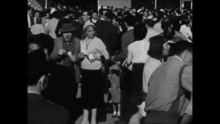 Visite de la foire d'Alger (1958)