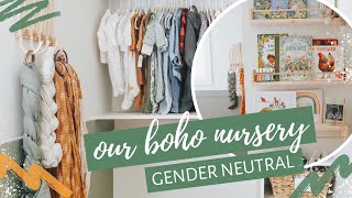 MINIMALIST NURSERY TOUR / Boho, Gender-Neutral Nursery!