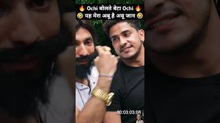 Yah Mera Abbu Hai,😂🤣 Harsh Beniwal Roast Ajaz khan And Purav Jha #shortsfeed #shorts #youtubeshorts