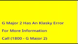 Klasky Csupo Robot Logo 4000 G Major 2 Error