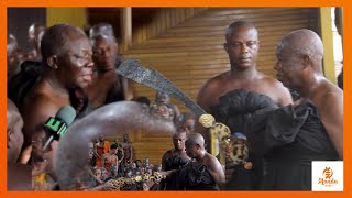 Newly Installed Manfomanhene Swears Oath To Otumfour Osei Tutu II….