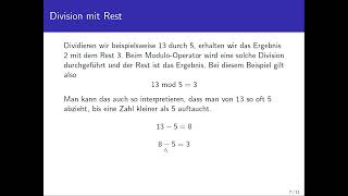 Euklidischer Algorithmus (herantastend erklärt)