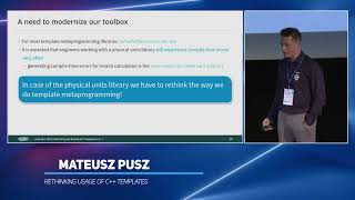 Rethinking Usage of C++ Templates - Mateusz Pusz - code::dive 2019