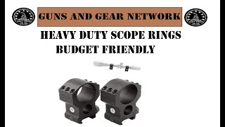 Heavy Duty Scope Rings (Budget Friendly)