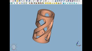 FreeCAD.#51. Верстак "Part". Часть 7. Новая панель инструментов. Круговой и  линейный массивы.