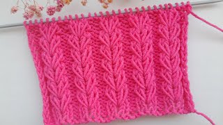 Easy And Beautiful knitting pattern