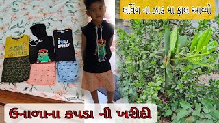 લવિંગ ના ઝાડ 🌳 મા ફાલ આવ્યો || ઉનાળા ના કપડા ની shopping 🛍  કરી || #familyvlog #villagelife