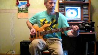 Deep Purple -  never before -  бас (bass cover)