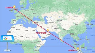 How to Create Airline  Route Map In Keynote (tutorial)